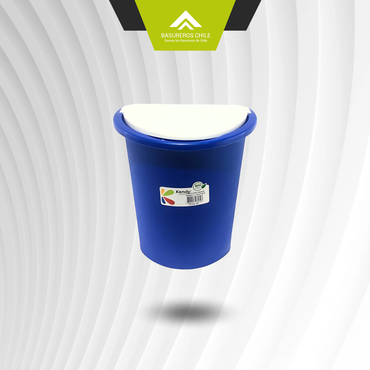 Papelero Pared Tapa Vaivén