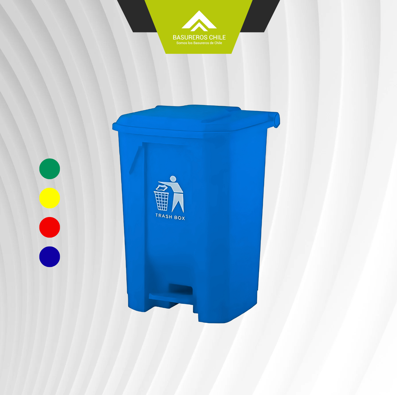 Basurero 50 Litros Pedal