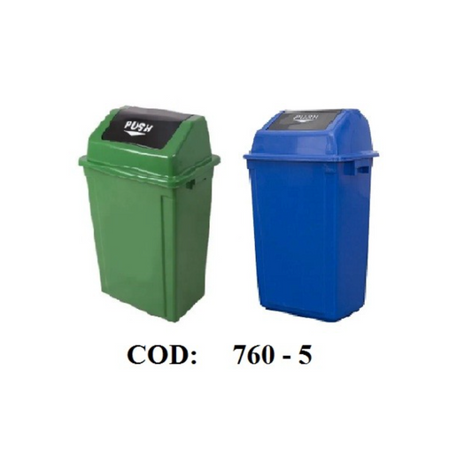Basurero 20lts tapa vaiven