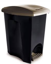 Basurero ecoblack pedal 14lts